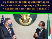 Суданнинг диний эркинликларни бузувчи давлатлар қора рўйхатидан чиқарилиши нимани англатади?!