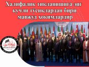 Халифалик тикланишига энг кучли тўсиқлардан бири мавжуд ҳокимлардир