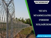 Чегара муаммоларини ечишни хоҳлайсизми