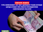 Турк лирасининг энг паст даражага тушиб кетиши ҳамда бунинг 2023 йилги президентлик сайловларига таъсири