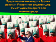 Эрдоган етакчилигидаги Туркия режими Умматнинг душманидир, Уммат душманларига эса хизматкордир