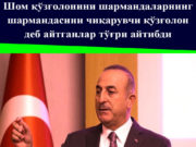 Шом қўзғолонини шармандаларнинг шармандасини чиқарувчи қўзғолон деб айтганлар тўғри айтибди