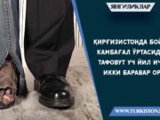 Қирғизистонда бой ва камбағал ўртасидаги тафовут уч йил ичида икки баравар ортди